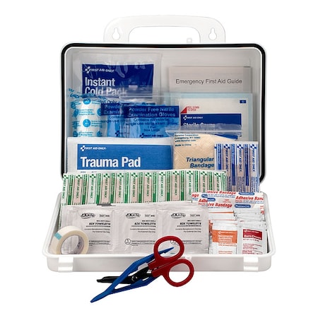 First Aid Only First Aid Kit and Housing, Plastic 178 Components, 25 People Served 9301-25P
