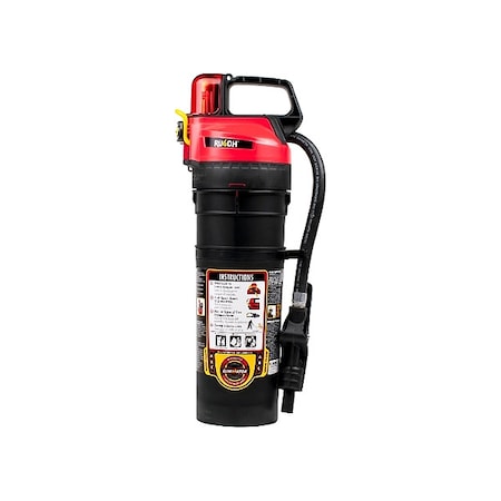 Rusoh Portable Handheld Fire Extinguisher, 10 lb Capacity, Class ABC , UL Rating4A:80B:C 9308