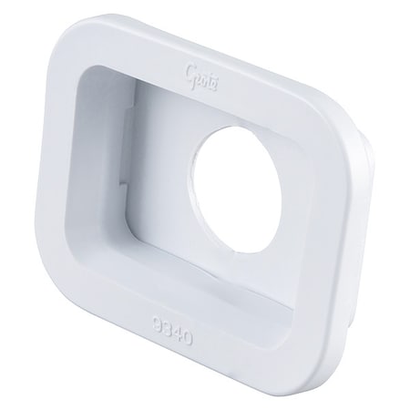 GROTE Grommet, PVC, White 93400