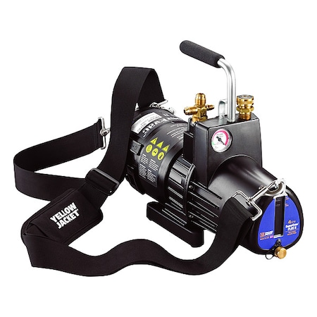 Yellow Jacket Vacuum Pump, 4 cfm, 15 micron, 120V AC 93740