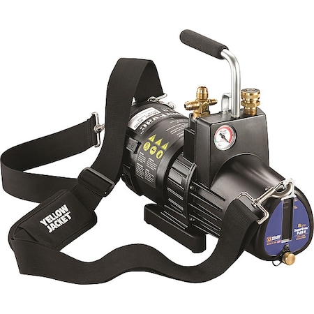 Yellow Jacket Vacuum Pump, 8 cfm, 15 micron, 120V AC 93780