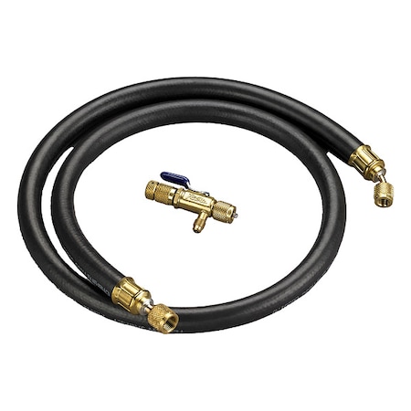 Yellow Jacket Hose Set, 5 ft L, Black, 1 Hose 93887