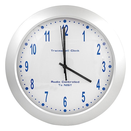 Zoro Select Analog Radio Atomic Wall Clock 1077