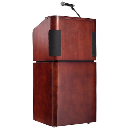 Oklahoma Sound Table and Base Combo Sound Lectern with Wireless Tie Clip 950/901-MY/WT/LWM-6