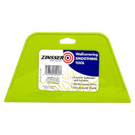 ZINSSER Wallpaper Smoothing Tool, 8" L, Blue Green 95012