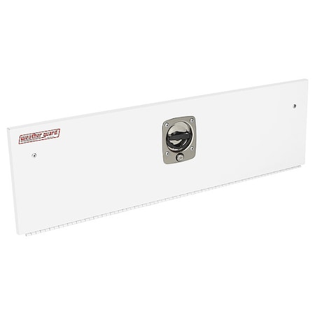 Weather Guard White Steel Shelf Door 9504-3-01