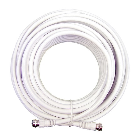 Weboost White 30 ft. RG6 Low Loss Coax Cable 950630