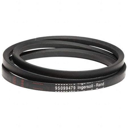 Ingersoll-Rand 2475N5-V V Belt, 64 in Outside Length, 1/2 in Top Width, 5/16 in Thickness 95099479
