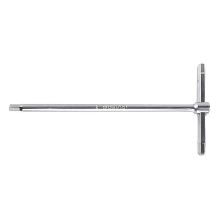 Beta Metric Plain Hex Male Key Hex Key, 6 mm Tip Size, 8 1/2 in Long, 4 in Short 951