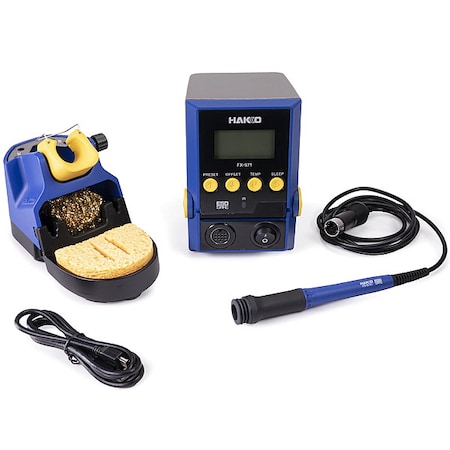 Hakko Soldering Station, Digital, 120V, 850 F FX971-010