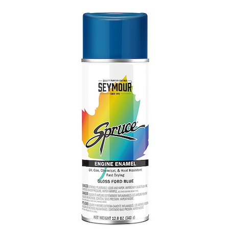 Seymour Of Sycamore Spruce Eng Paint, Ford Blue, 12oz. 98-46