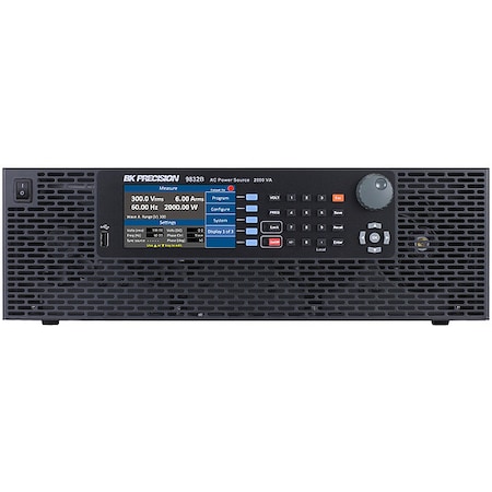 B&K Precision Power Supply, 190 to 250V AC, 300V AC, 2000 VA, 30A 9832B