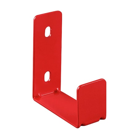 Weather Guard Ladder Holder, Steel, Red 9887-7-01