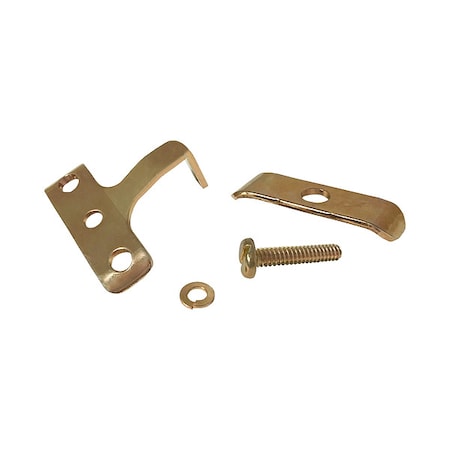 Anderson Power Products Cable Clamp, Steel, Silver, 1-1/4 in L 990G2