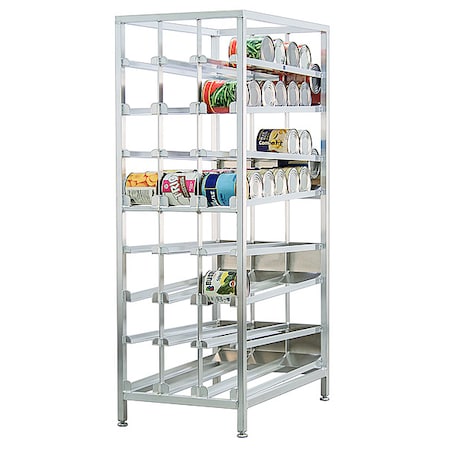 New Age Industrial Can Rack, 78 1/4 in H, 8 Shelves 99381