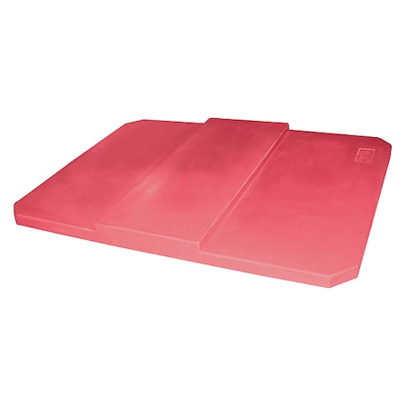 Zoro Select Cube Truck Lid, Red, Fits 20 cu. ft. PBL-16 RED