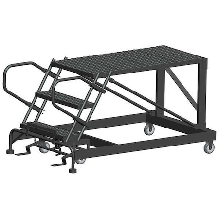Ballymore Roll Work Platform, Steel, Single, 30 In.H SNR3-3648
