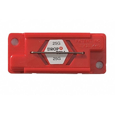 Drop-N-Tell G-Force Indicating Label, PK25 DTNR-15G      5-5PKS