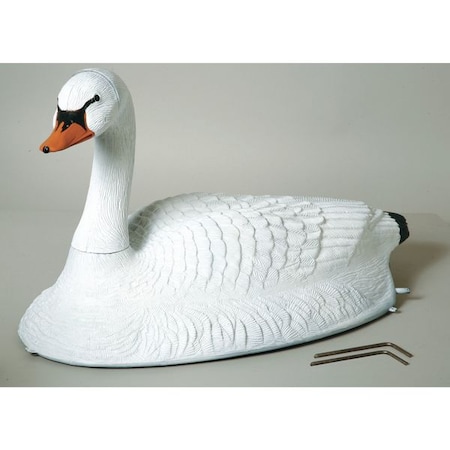 FLAMBEAU Pond Swan Decoy, 36 In. L, 18 In. W 5889LO