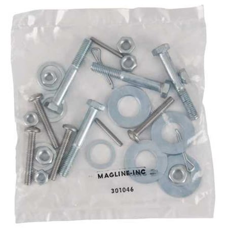 Magliner Hand Truck Fastener Pack Kit, 3 in H 301046