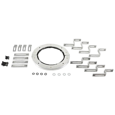 Aegis Motor Grounding Ring, 3 1/8 in dia. Shaft SGR-80-UKIT-2A4