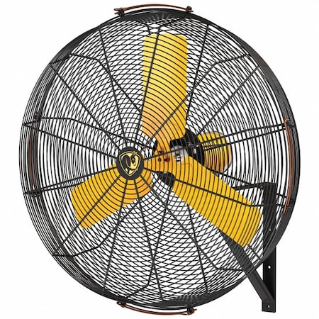 Big Ass Fans Corrosion Resistant Industrial Fan, Wall Mount, 36-1/2 in Blade Dia, 120V, 10,303 cfm F-AE1-3601L13S34