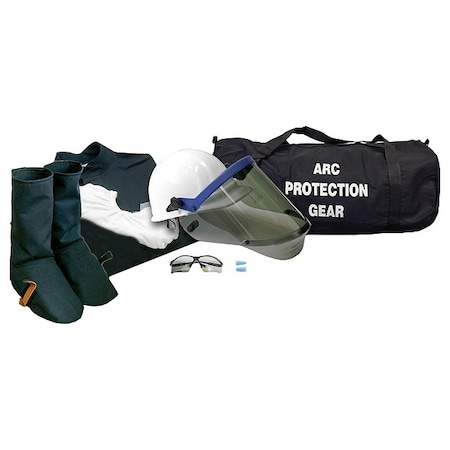 Chicago Protective Apparel Arc Flash Coat and Legging Kit, Navy, XL AG12-CL-XL-NG