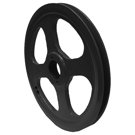 Zoro Select V-Belt Pulley, Cast Iron, 10.25 in OD AK104H