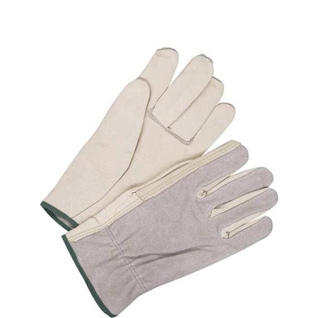 Bdg Leather Drivers Gloves, Shirred Slip-On Cuff, Keystone Thumb, XS, 1 PR 20-1-1592-8-K