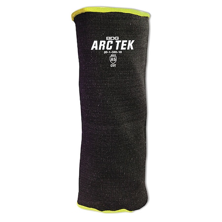 Bdg Black Cut Resistant Sleeve, Size 10" 99-1-330-10