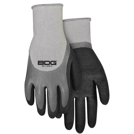 Bdg Seamless Knit Nylon Double Dip Latex Coated, Size XS (6) 99-1-9798-6