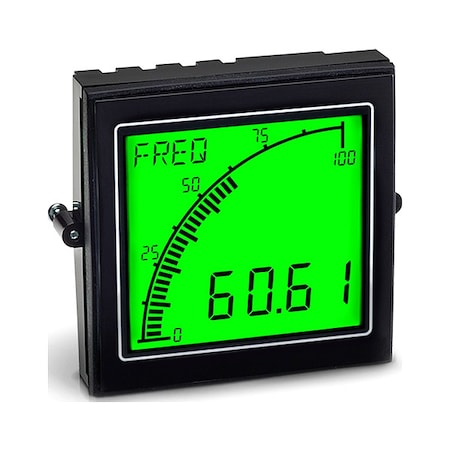 Trumeter Analog Panel Meter, AC, 68mm x 68mm, Screw APM-M2-APO