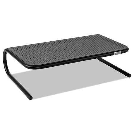 ALLSOP Steel Monitor Stand, 30 lb. Capacity, Black ASP30336