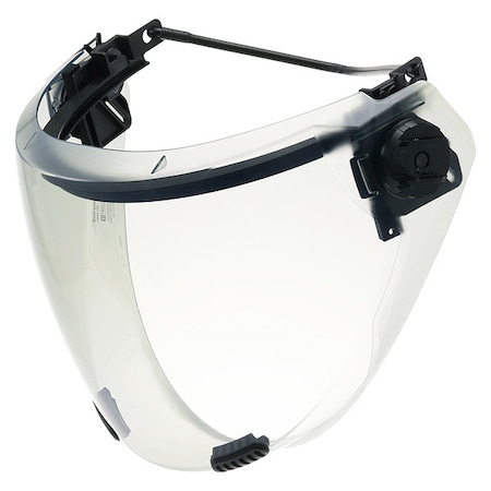 Salisbury Arc Flash Hood, 2 PPE CAT, 12 cal/sq cm, Polycarbonate Window, Clear AS1200FB-PP
