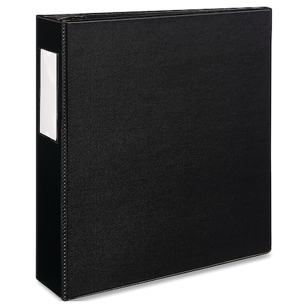 Zoro Select 3" Durable Binder, Black, 11 x 8.5 AVE08702