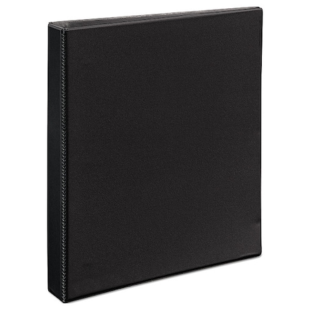 Zoro Select 1" Durable Binder, Black, 11 x 8.5 AVE09300
