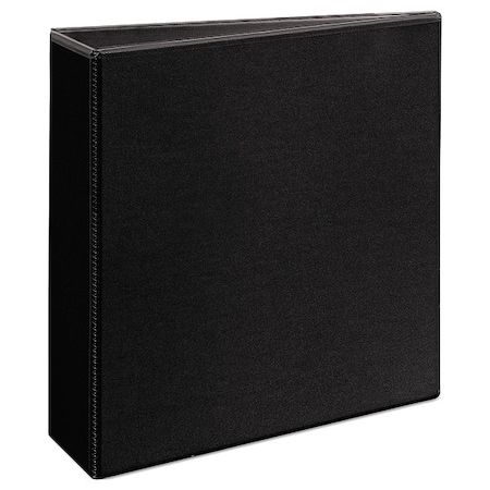 Zoro Select 3" Durable Binder, Black, 11 x 8.5 AVE09700