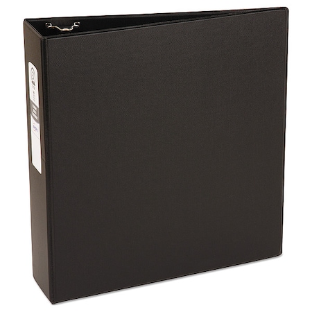 Zoro Select 3" Round Economy Binder, Black, 11 x 8.5 AVE03602