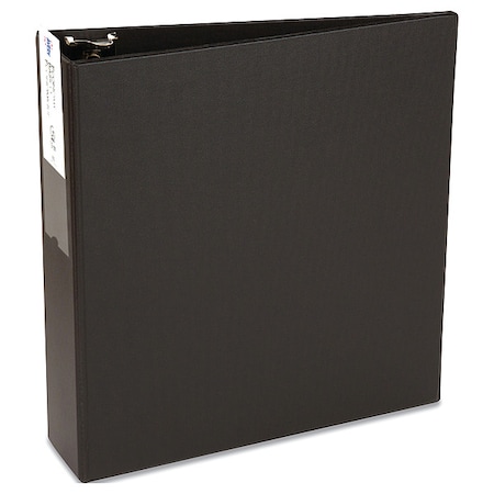 Zoro Select 3" Round Economy Binder, Black AVE04601