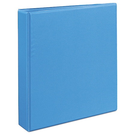 Zoro Select Ring Binder, Light Blue, Slant Ring AVE05401