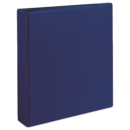 Zoro Select 1-1/2" Slant Ring Durable Binder, Blue, 11 x 8.5 AVE17024