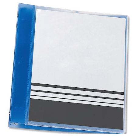 Zoro Select 1" Round Presentation Binder, Blue AVE17675