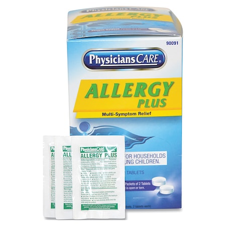 Physicianscare Allergy Antihistamine Medication, PK50 90091