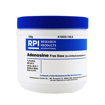 Rpi Adenosine, Free Base, 100g A10050-100.0