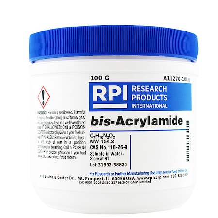 Rpi bis-Acrylamide, 100g A11270-100.0