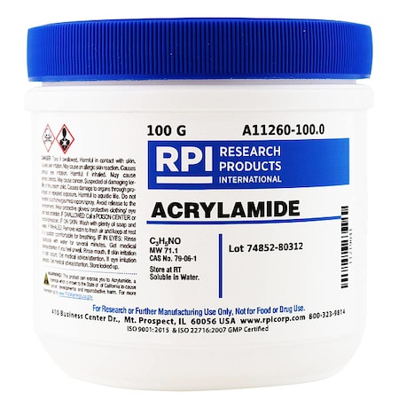Rpi Acrylamide, 100g A11260-100.0