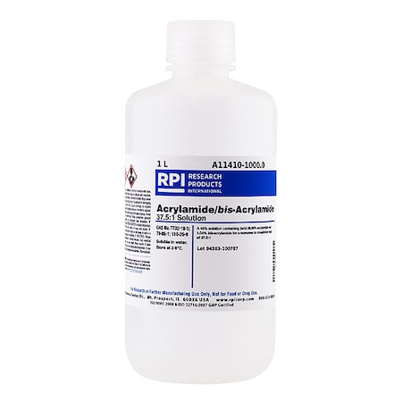 Rpi Acrylamide/bis-Acryl 37.5:1,1000mL, Powdr A11410-1000.0