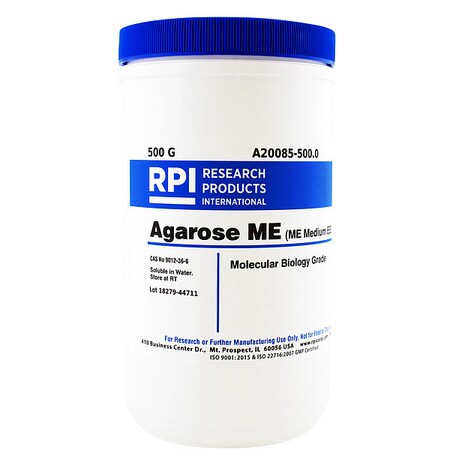 Rpi Agarose, Medium EEO, 500g A20085-500.0