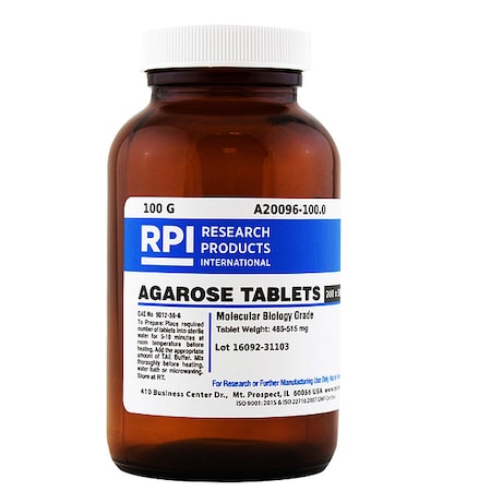 Rpi Agarose, 100g A20096-100.0