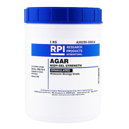 Rpi AGAR, Granulated, 1Kg A20250-1000.0